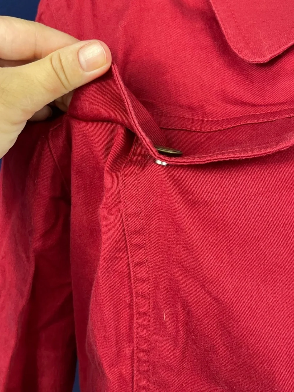 Christopher & Banks Red Utility Jacket